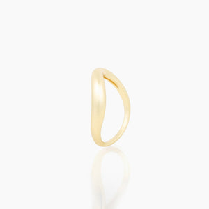 Val Gold + Moissanite Ring Set