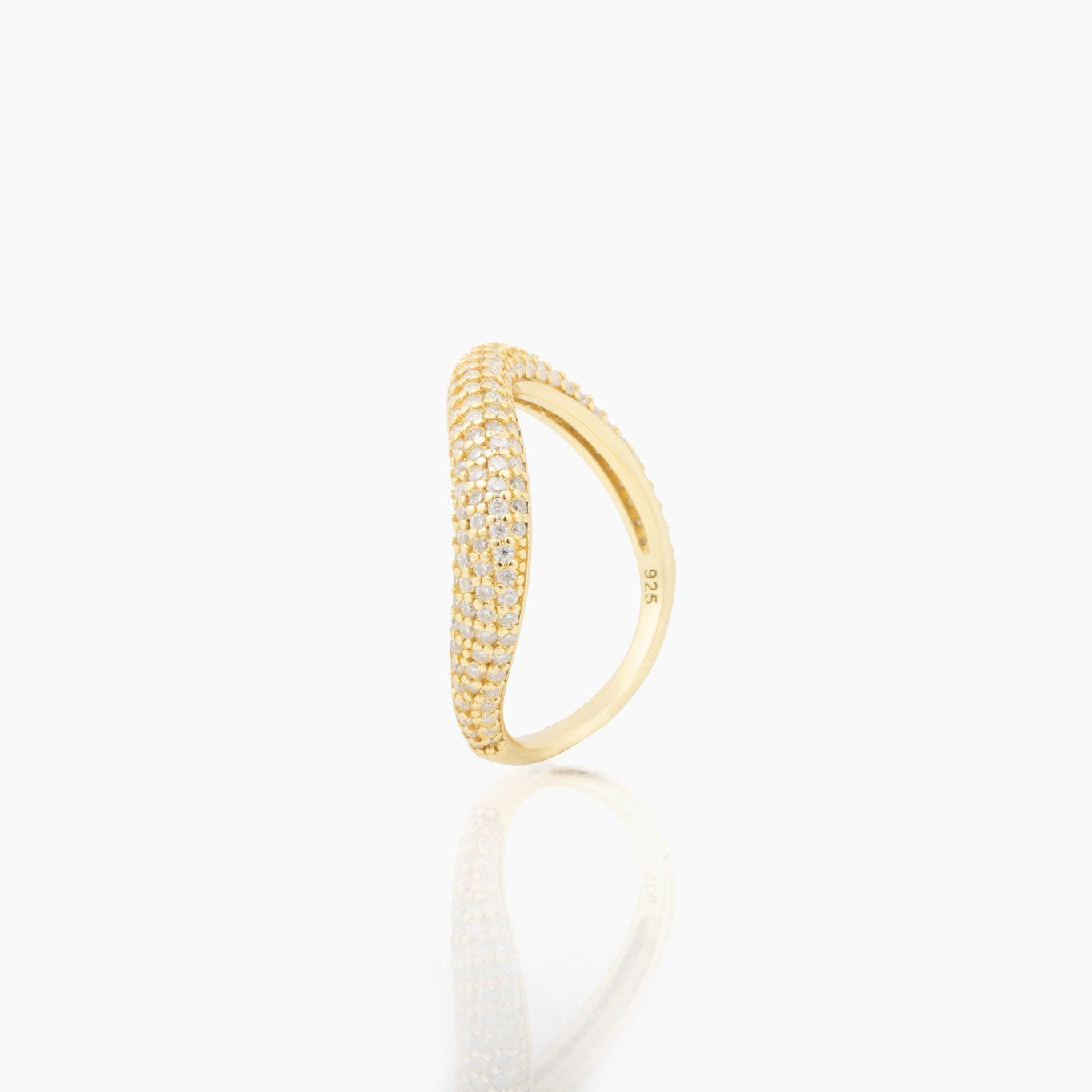 Val Moissanite Ring