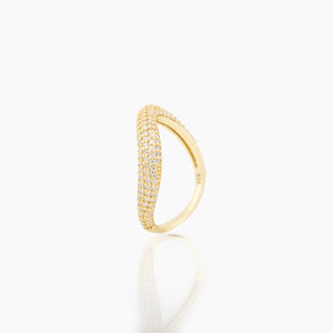 Val Moissanite Ring