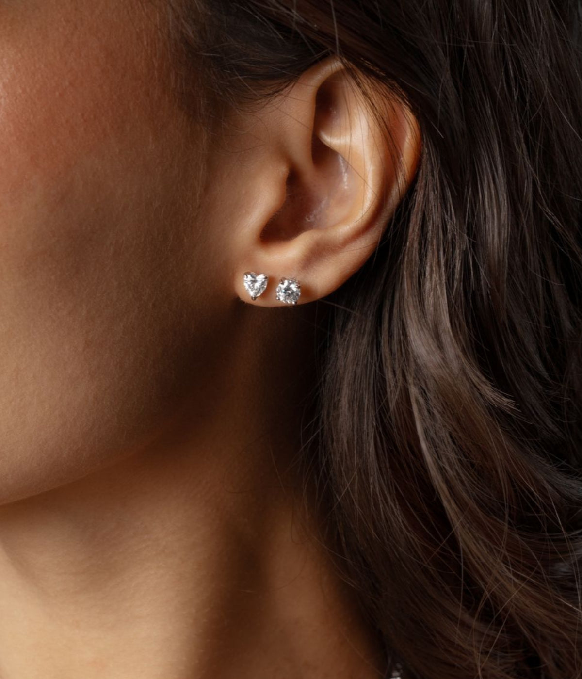 Amora 5mm Heart Stud