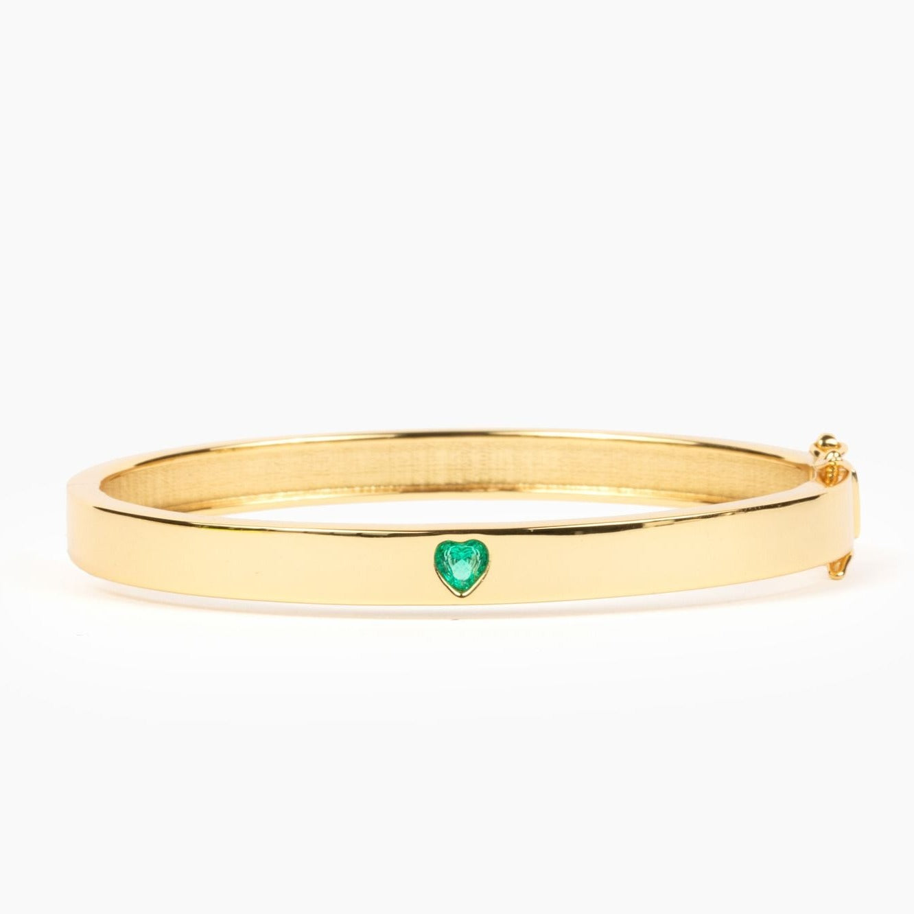 Esme Heart Bangle Bracelet