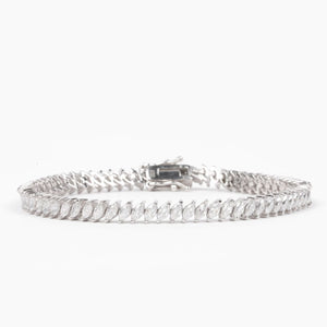 Arden 4mm Marquise Tennis Bracelet