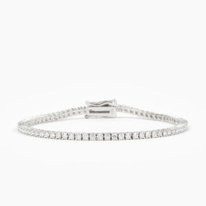 Mae 2mm Round Tennis Bracelet